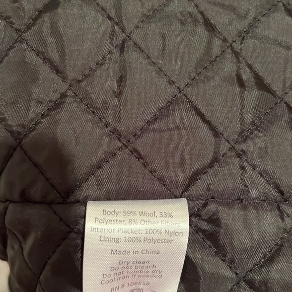 Boys Appaman City Overcoat Herringbone wool faux vest and red thread detail - Picture 4 of 6